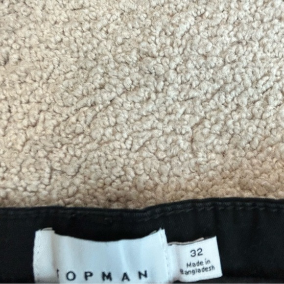 TOPMAN black shorts Sz 32 - Picture 3 of 8